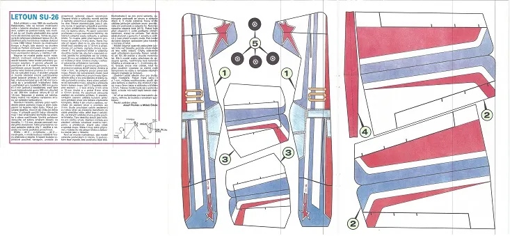 Hádzadlo Lietadlo SU-26